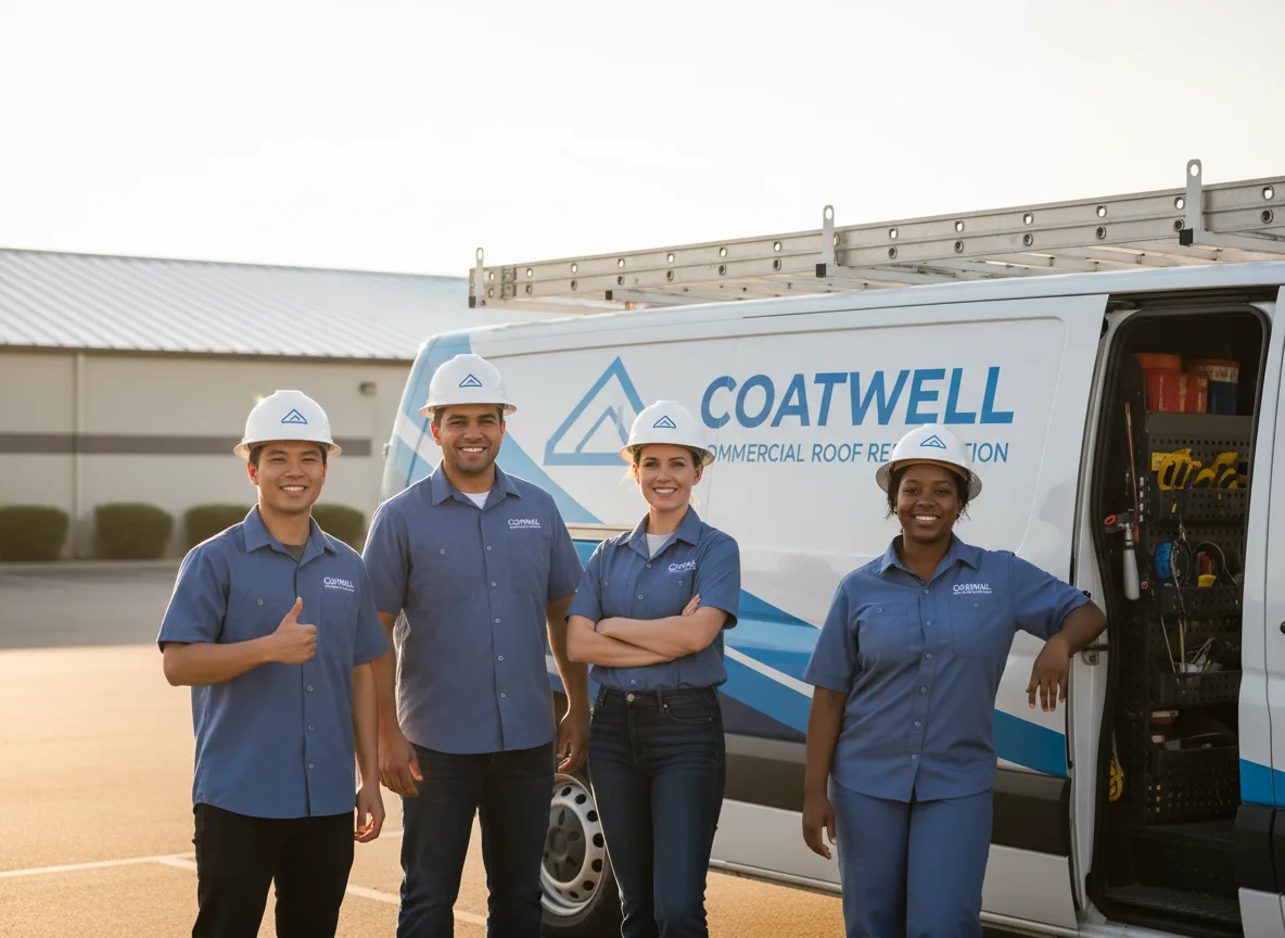 Commercial roof coating company in Lupton, AZ
